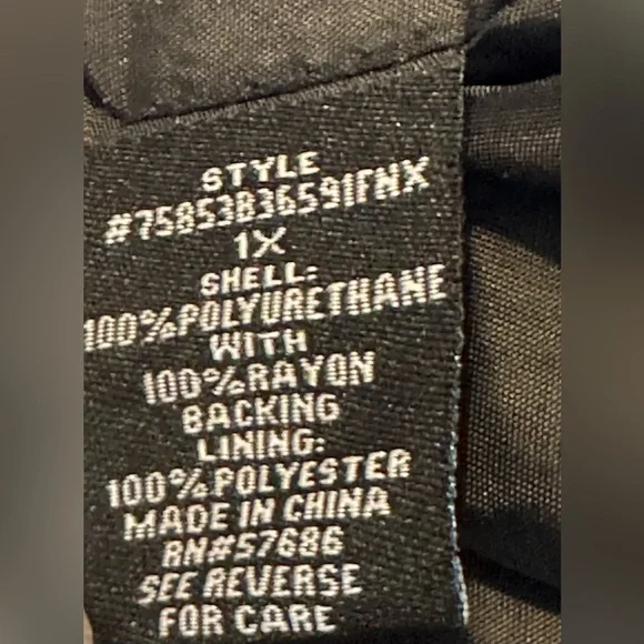 Fashion Nova Size 1X Faux Leather Skirt EUC - Picture 6 of 7